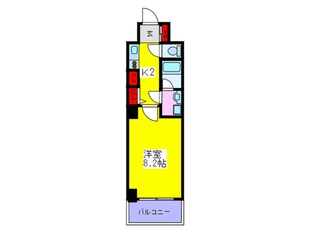 ｴｲﾍﾟｯｸｽ梅田東の物件間取画像